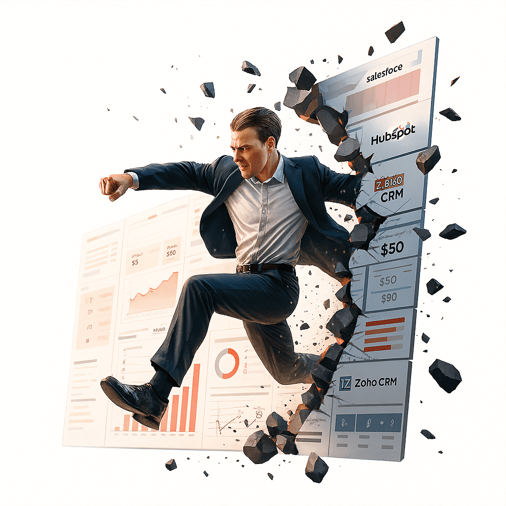 A person leaping thr